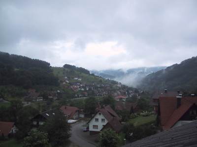 Vorderseebach im Morgennebel